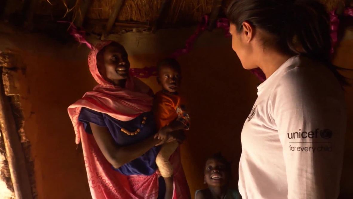 Ethiopia: Priyanka Chopra visits refugee children in rural Ethiopia