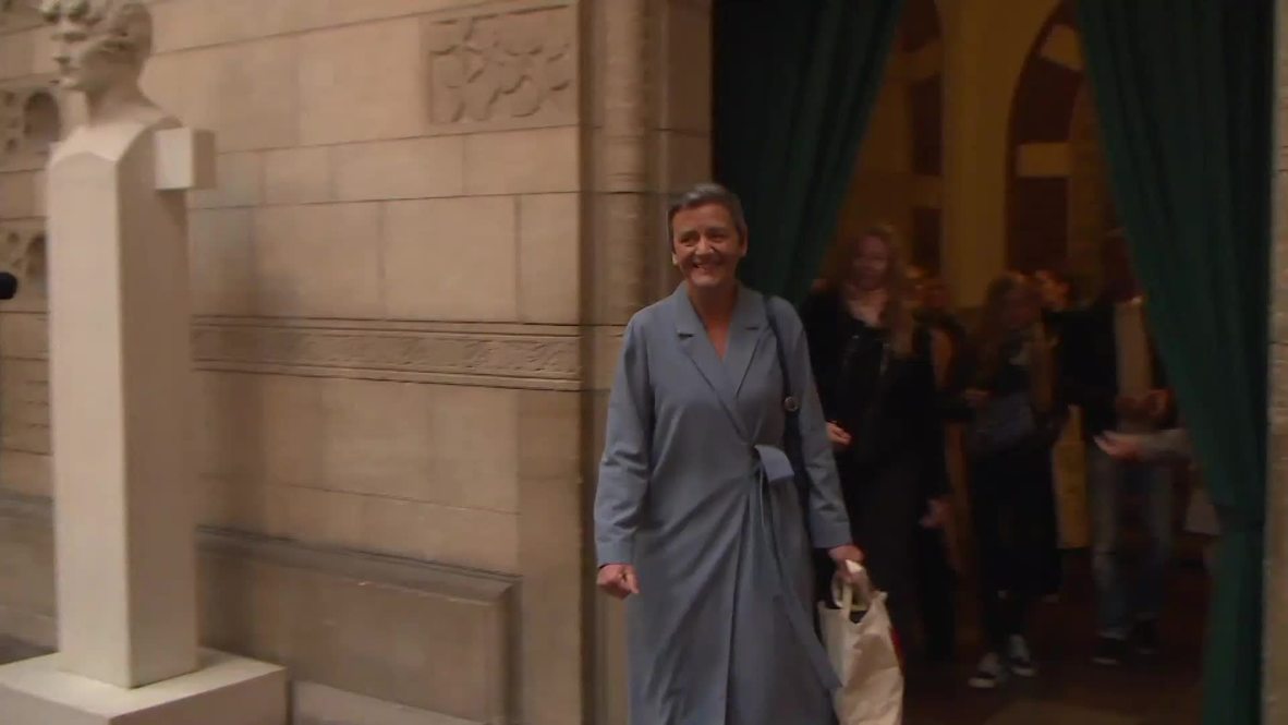 Denmark: EU competition chief Vestager casts vote in EU elections
