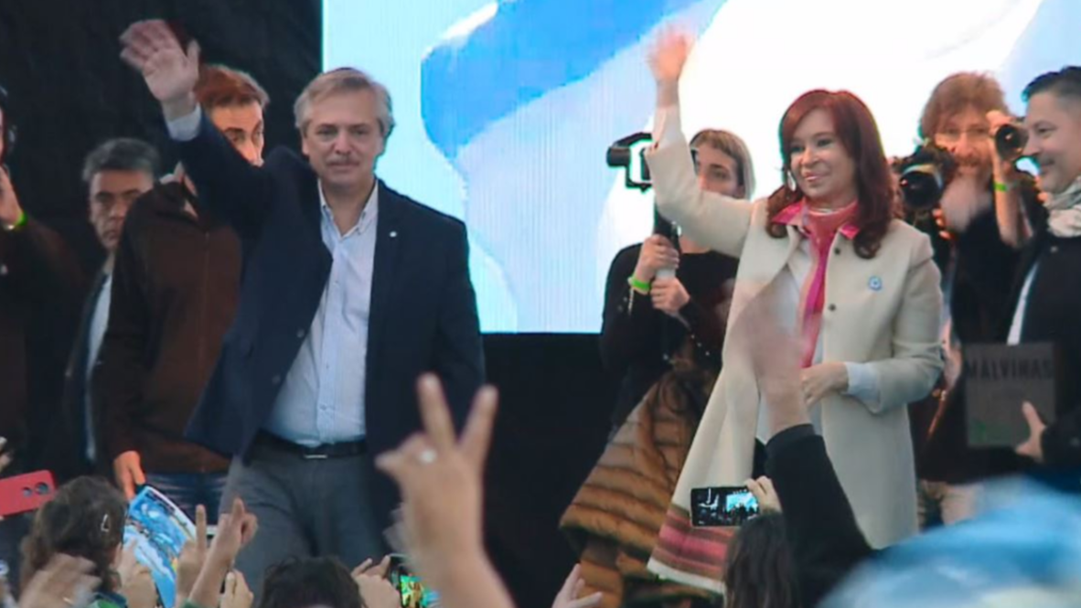 Argentina: Presentan la fórmula presidencial Fernández-Fernández en Merlo