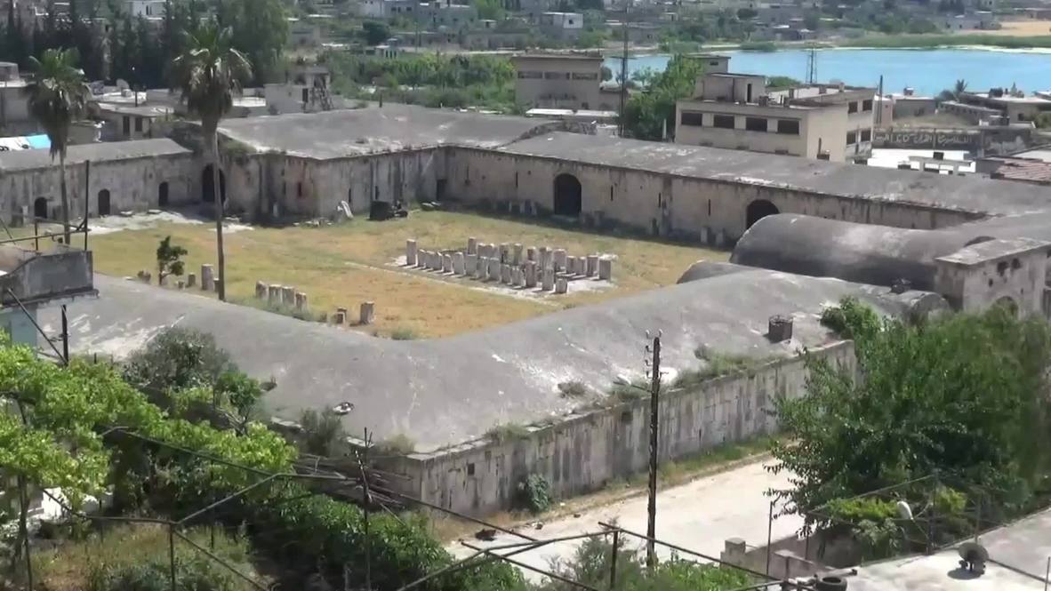 Syria: Footage shows war-wrecked Apamea Museum following SAA's recapture