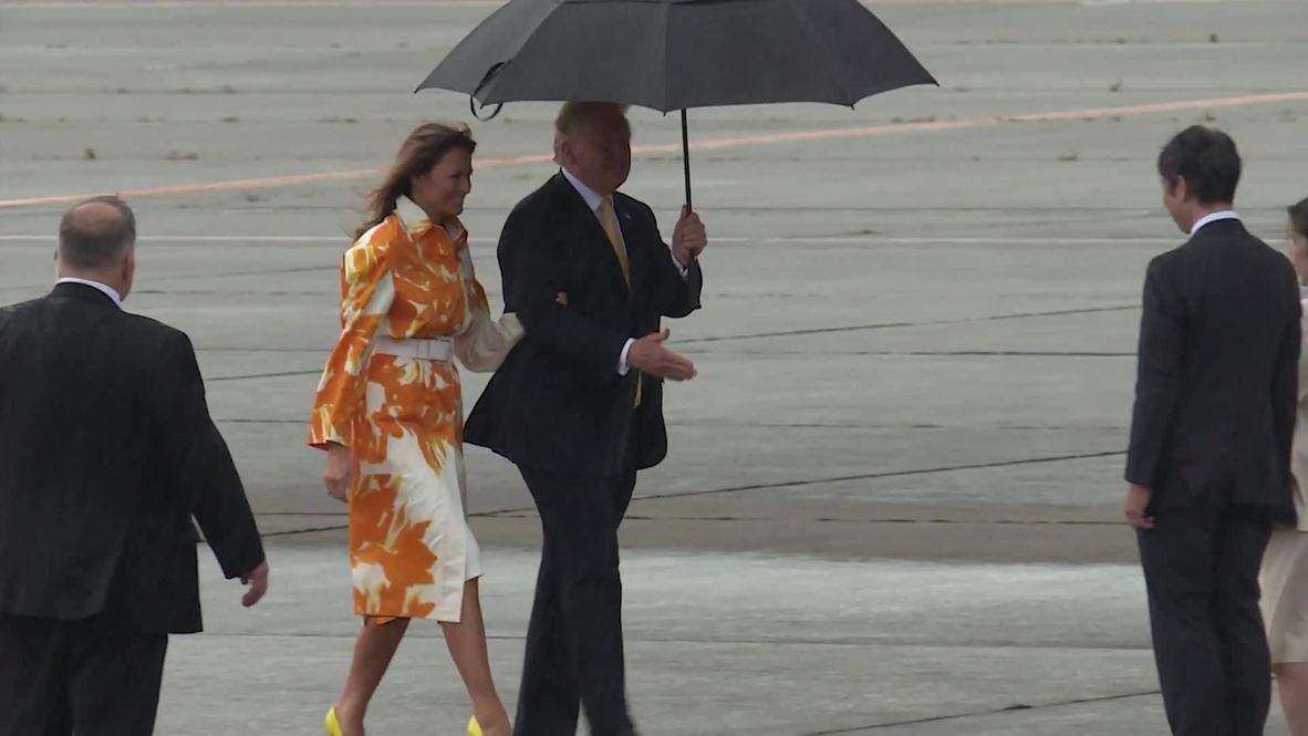 Japan: Trump heads back to US after Japan trip