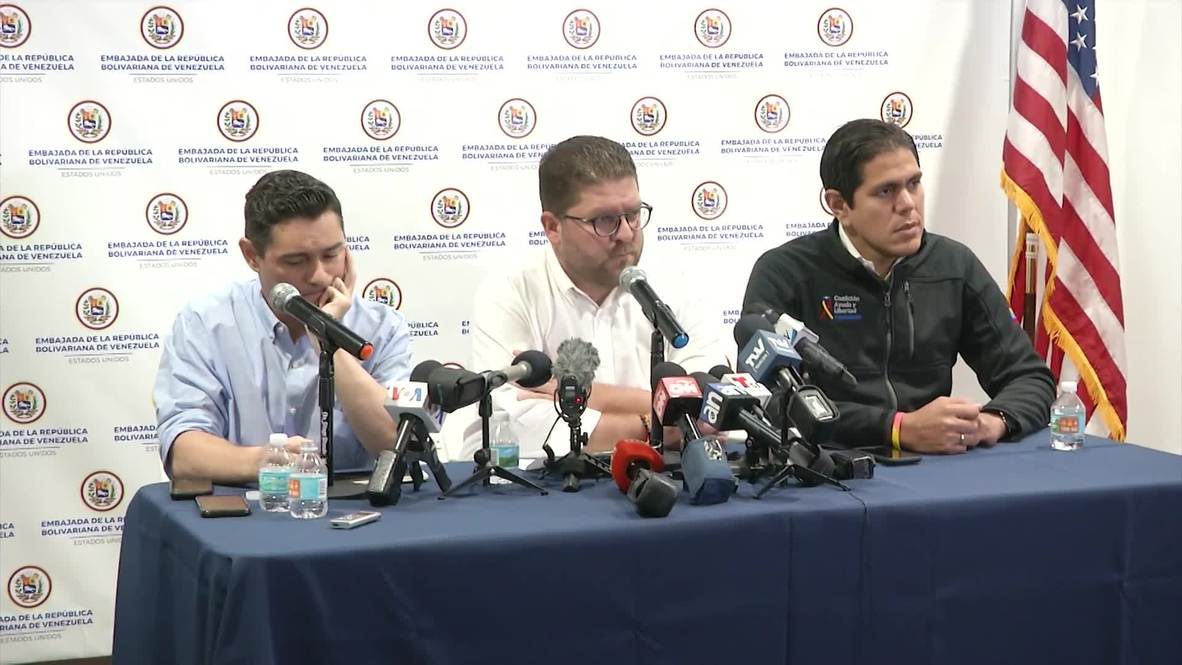 EE.UU.: Enviado de la oposición venezolana dice que Trump está "comprometido" con su causa