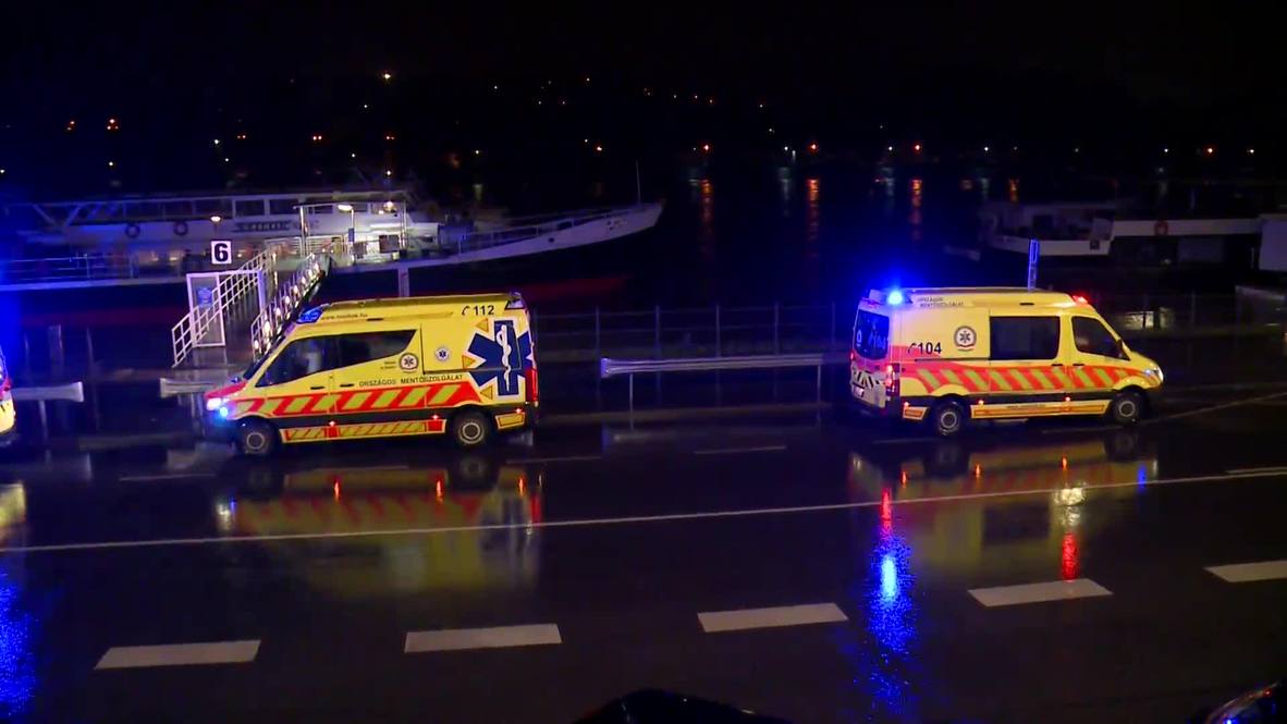 Hungría: Naufragio en el Danubio deja 7 muertos, 19 desaparecidos