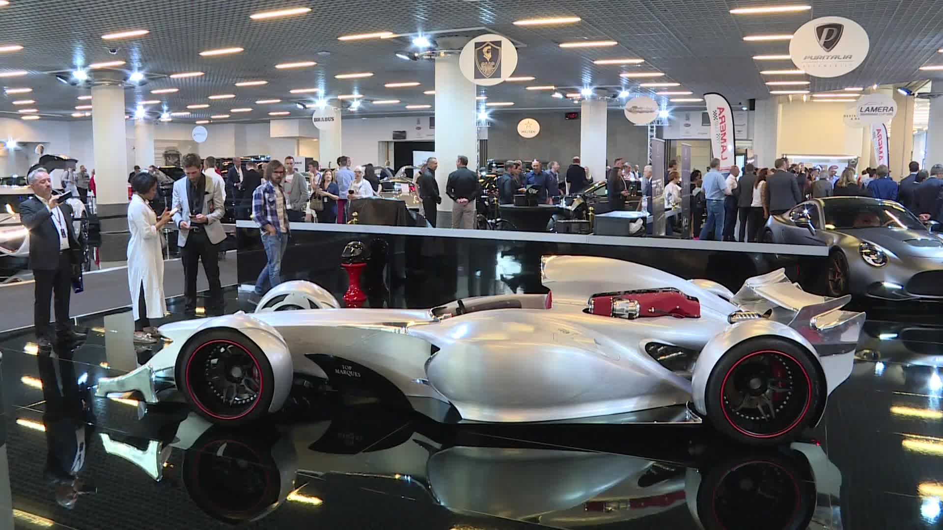 First streetlegal F1 supercar unveiled at Top Marques in
