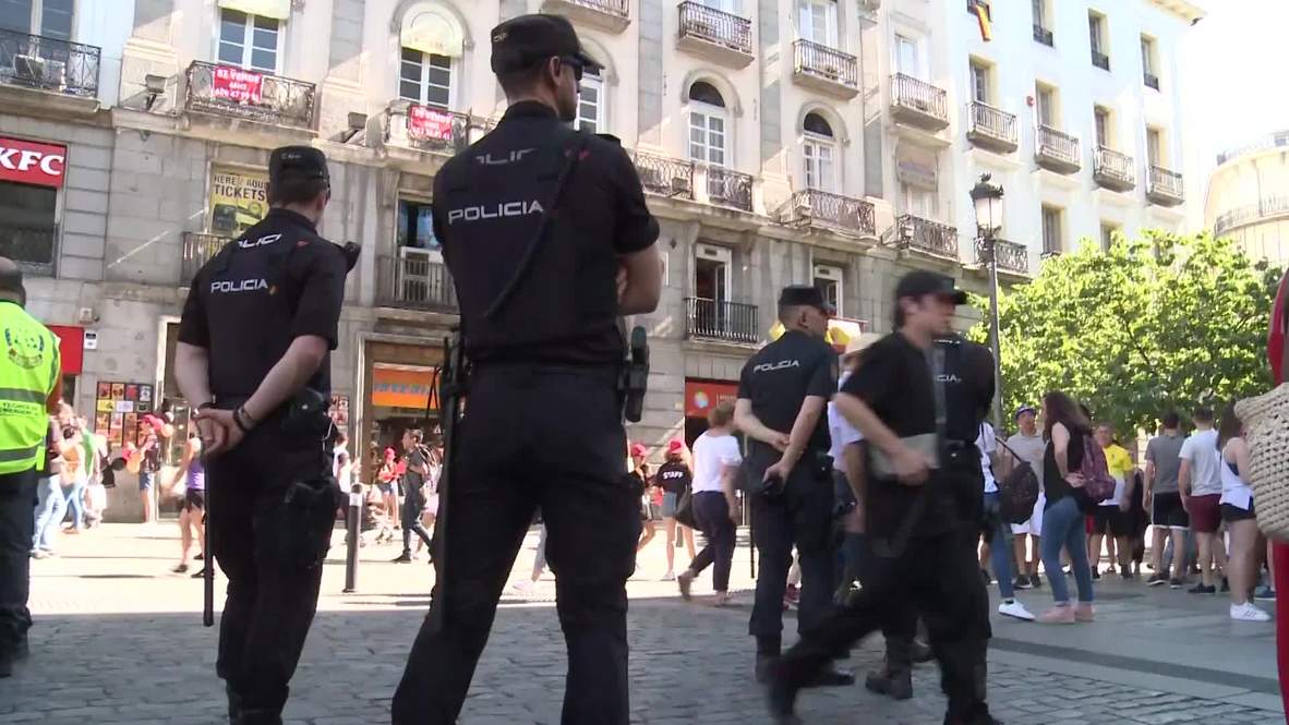 Spain: British football fans flood Madrid ahead of CL final amid tight security