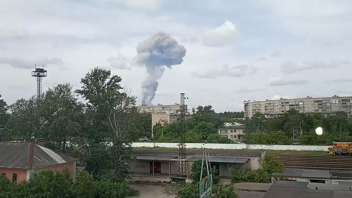 Russia: 38 injured as blasts hit TNT plant in Dzerzhinsk
