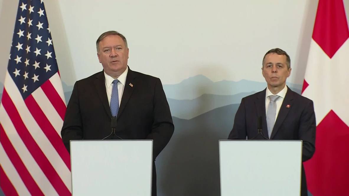 Switzerland: US willing to talk to Iran 'with no preconditions' – Pompeo