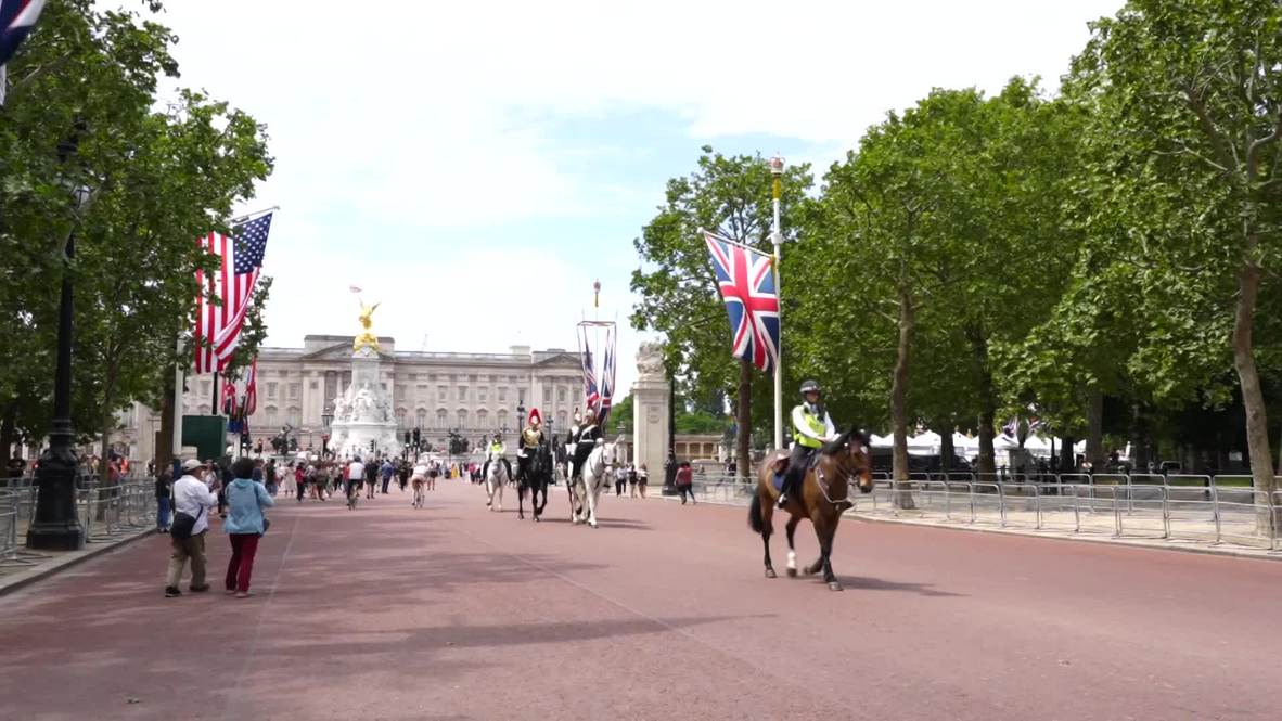 UK: London police ramp up security ahead of Trump visit