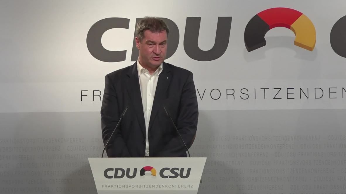 Germany: SPD must clarify ‘its personnel issues quickly’ – Soder at CSU meet