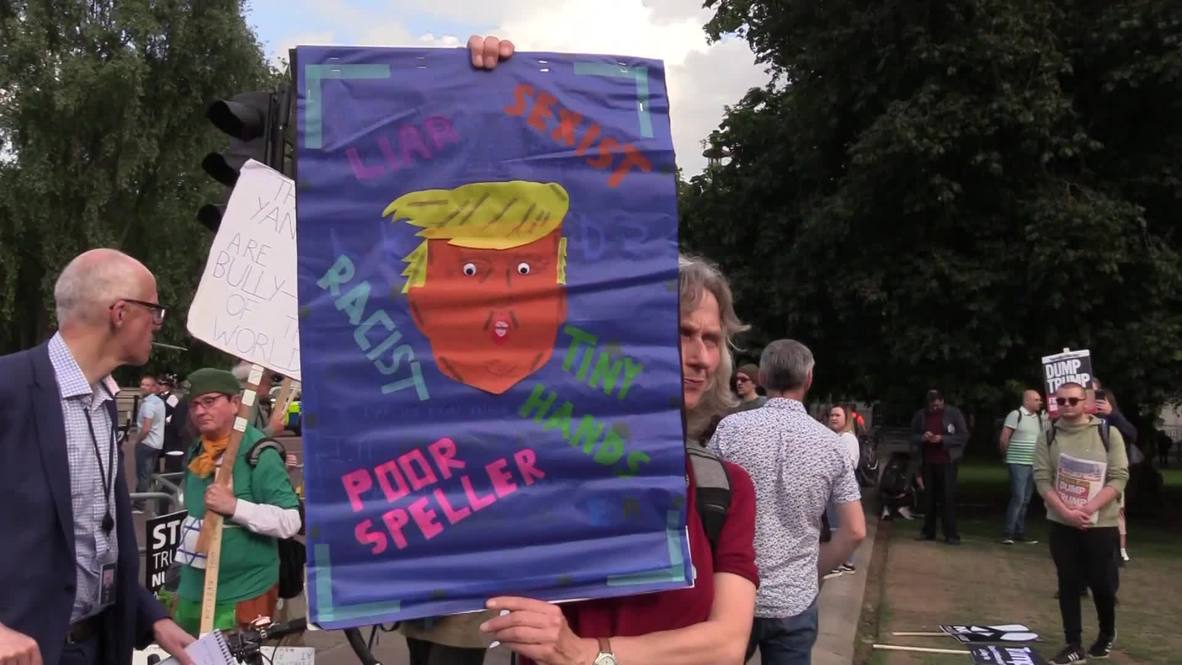 UK: Trump's state visit gets hostile reception