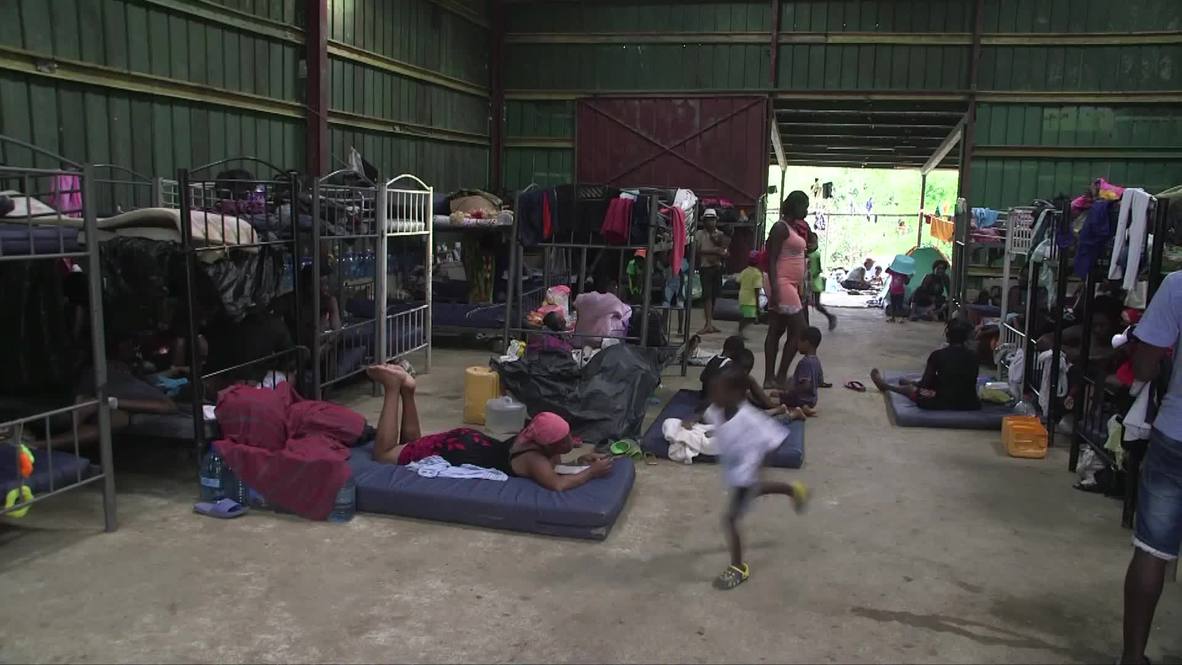 Panama: Migrants make dangerous journey through Darien Gap