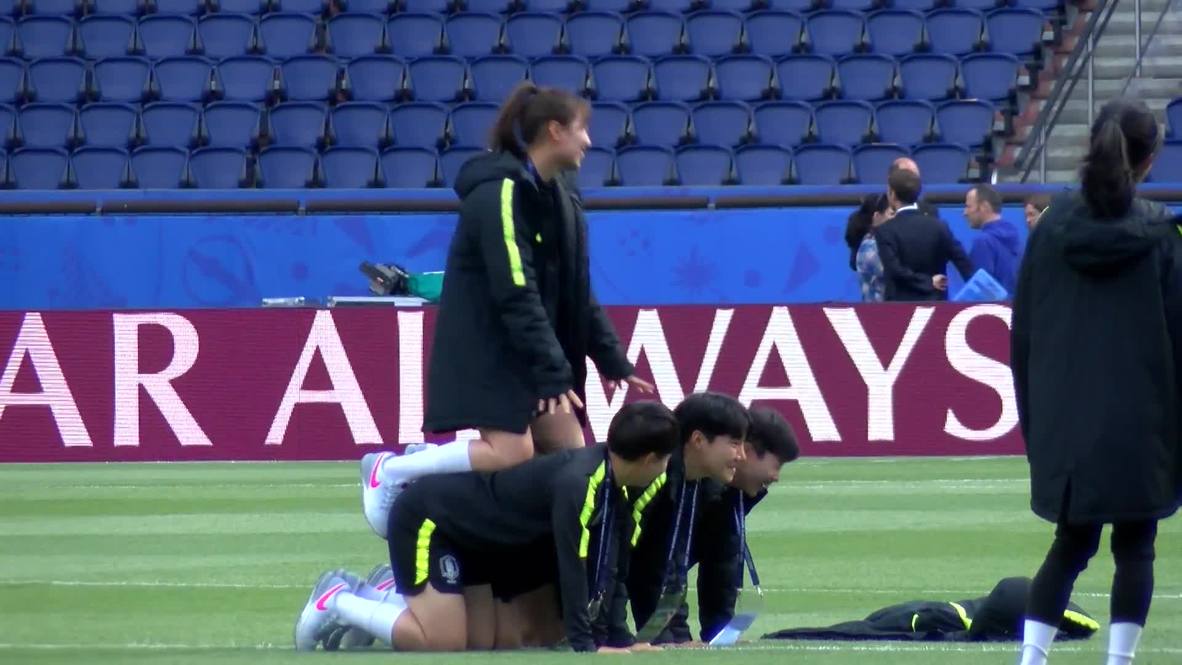 France: Hosts 'prepared' for underdogs South Korea in Women's WC opener