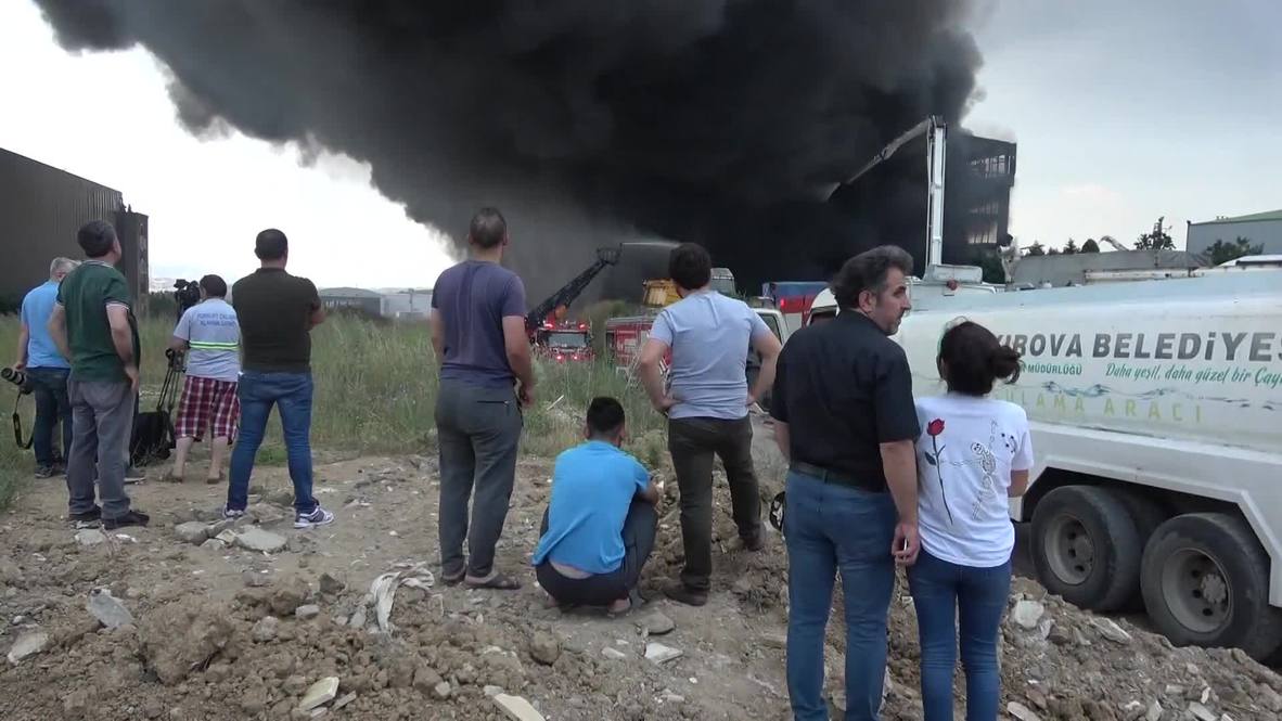 Turkey: At least four workers killed in factory fire in Kocaeli province