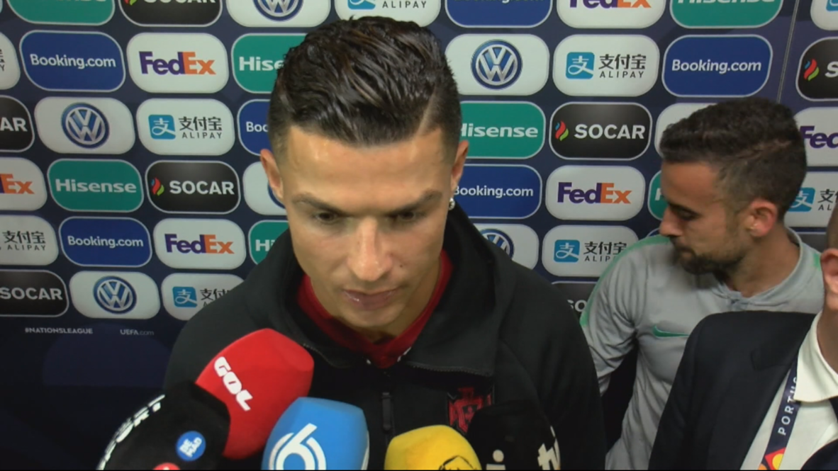 Portugal: Ronaldo `muy contento' tras vencer 1-0 a Holanda y ganar la Liga de las Naciones