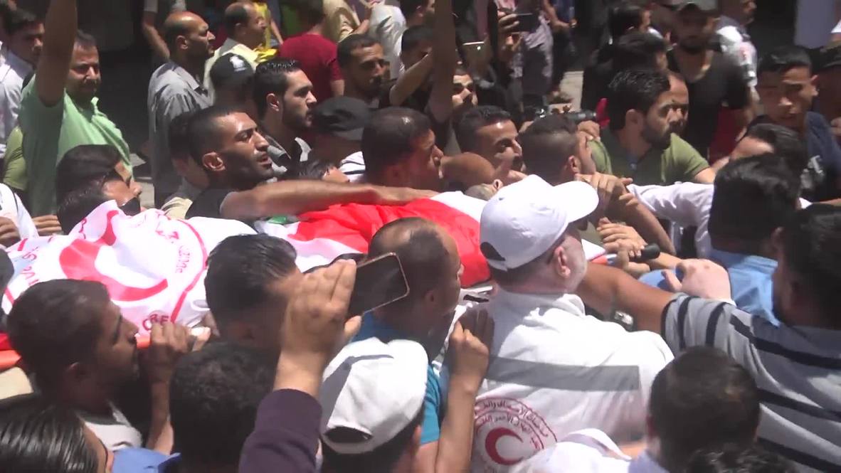 State of Palestine: Funeral held for paramedic killed by Israeli fire injury