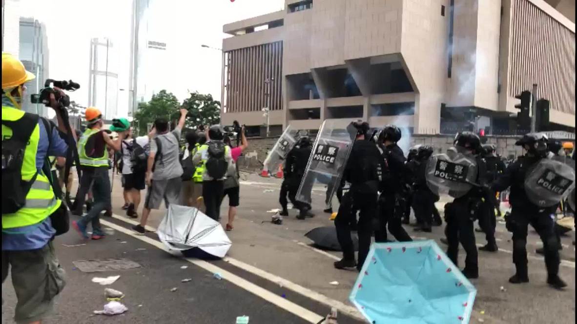 Hong Kong: Crece la tensión en la protesta contra la ley de extradición