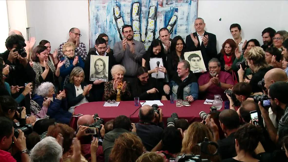 Argentina: Grandmothers of Plaza de Mayo find 130th missing grandchild
