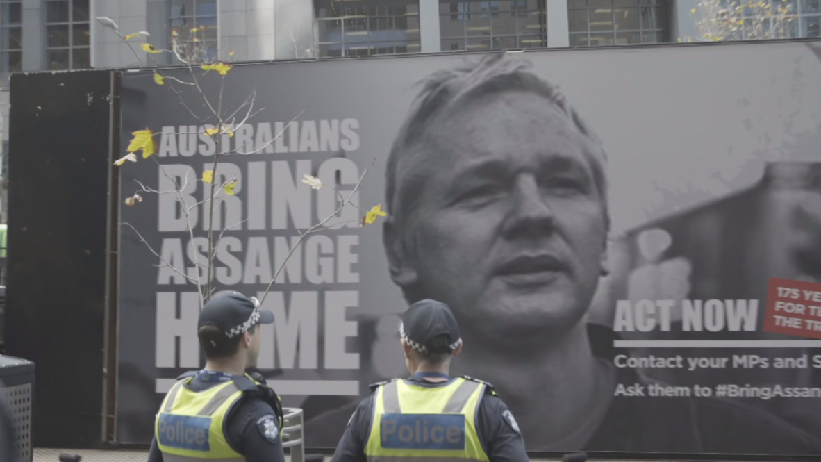 Australia: Protesters rally in Melbourne to support Assange
