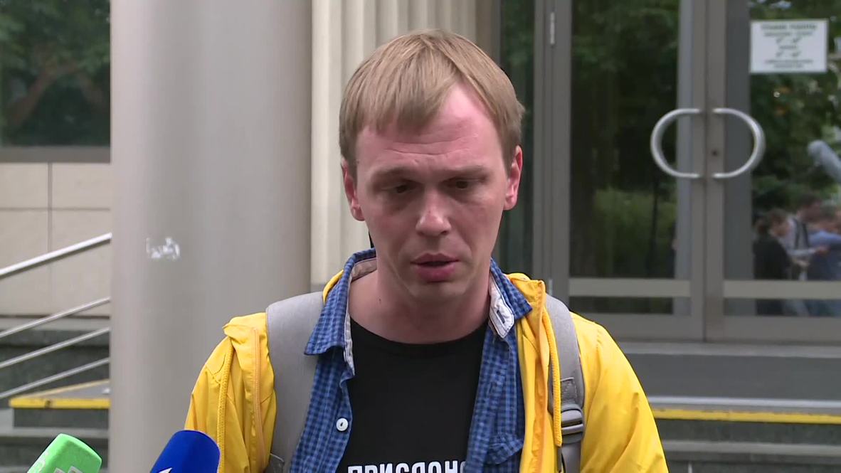 Rusia: 'Tengo ataques de pánico' - Golunov sobre su desestimado caso por tráfico de drogas