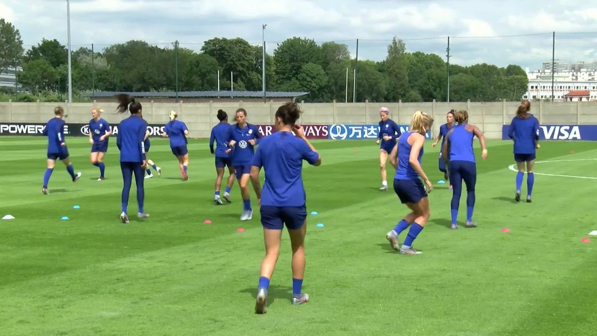 Francia: Leyenda de EE.UU. se alista para juego ante Chile en la Copa Mundial Femenina