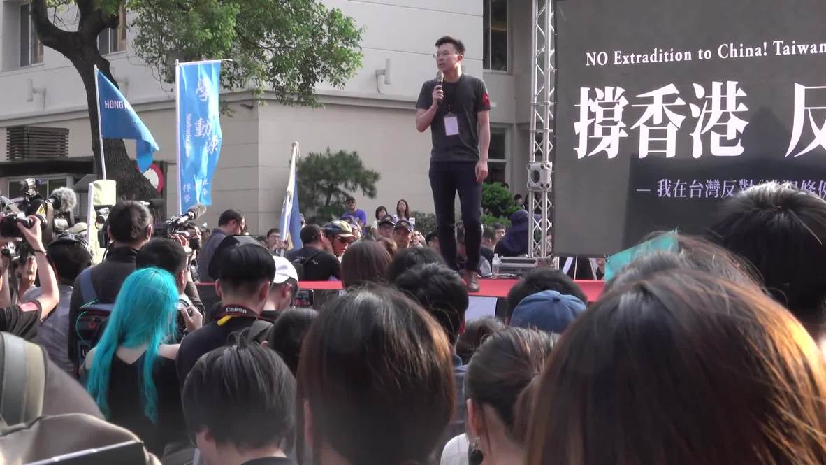 Taiwán: Los taiwaneses marchan en solidaridad con las protestas de Hong Kong