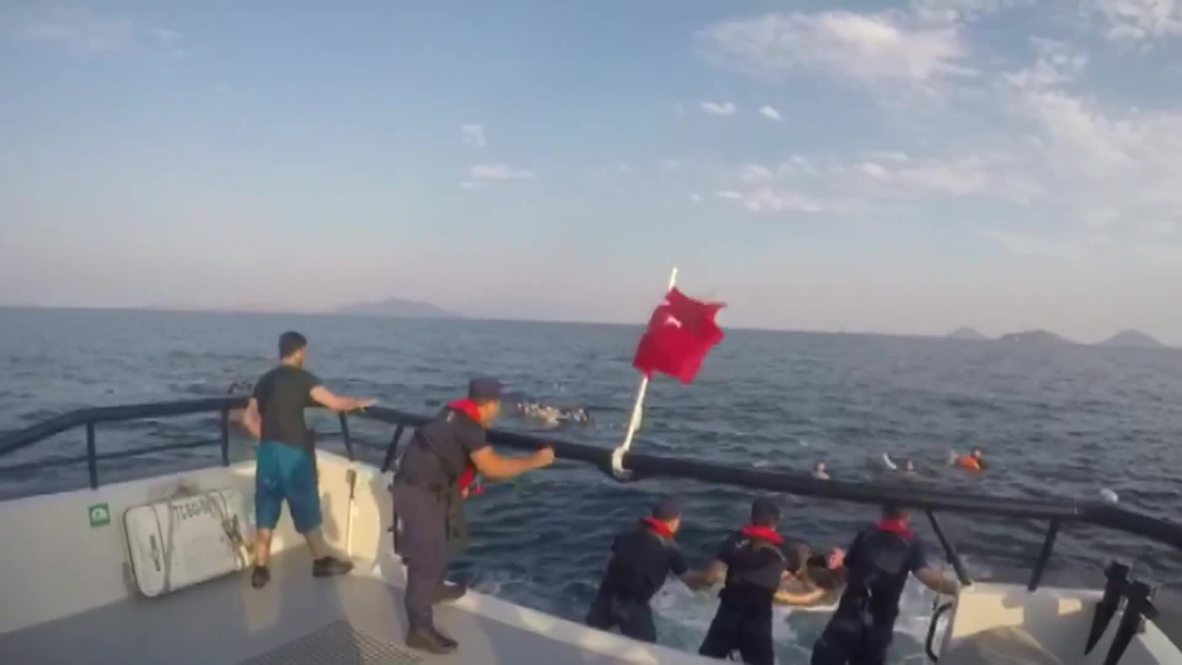 Turkey: At least 12 killed as migrant boat sinks off Turkey's coast