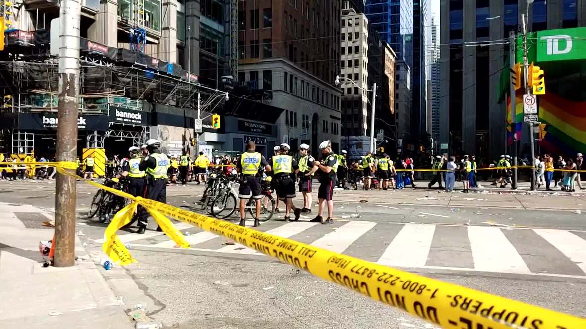 Canadá: Policía acordona área luego de tiroteo en desfile de la victoria de los Toronto Raptors