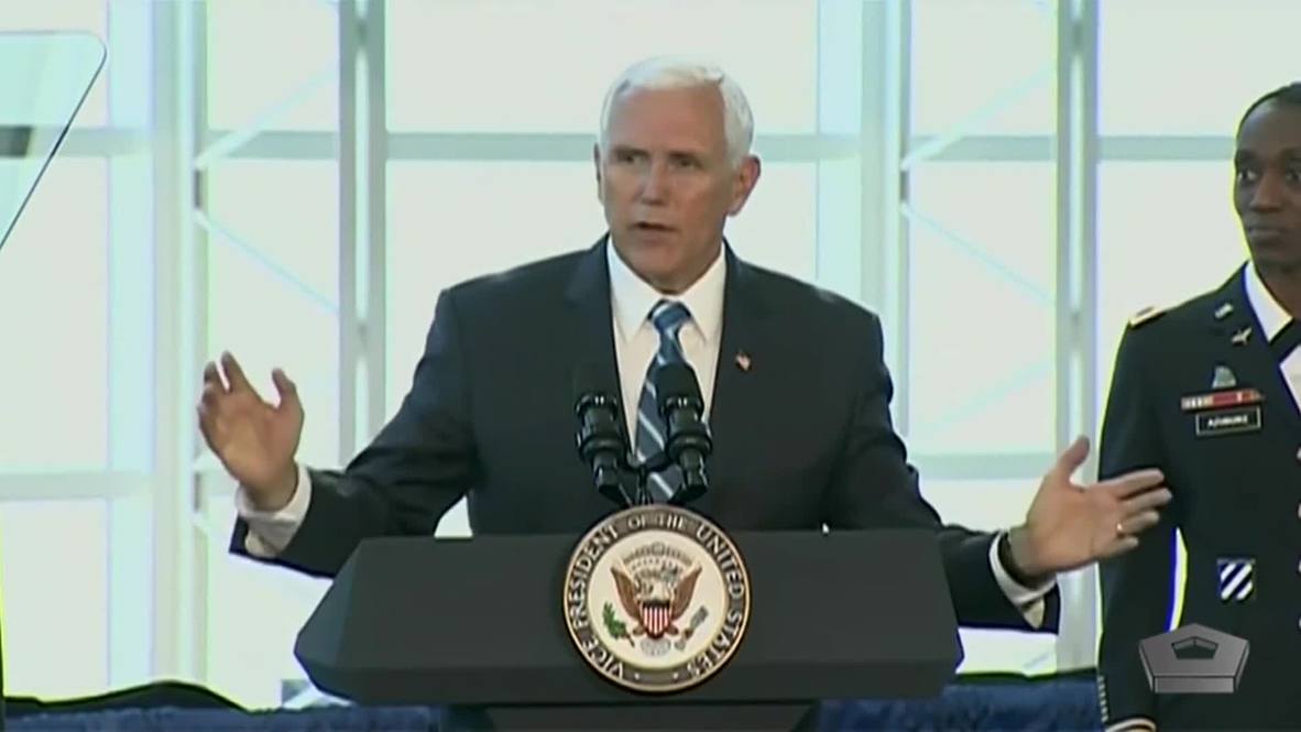 EE.UU: "Maduro debe irse” - Pence tras envío de buque hospital para asistir a venezolanos desplazados