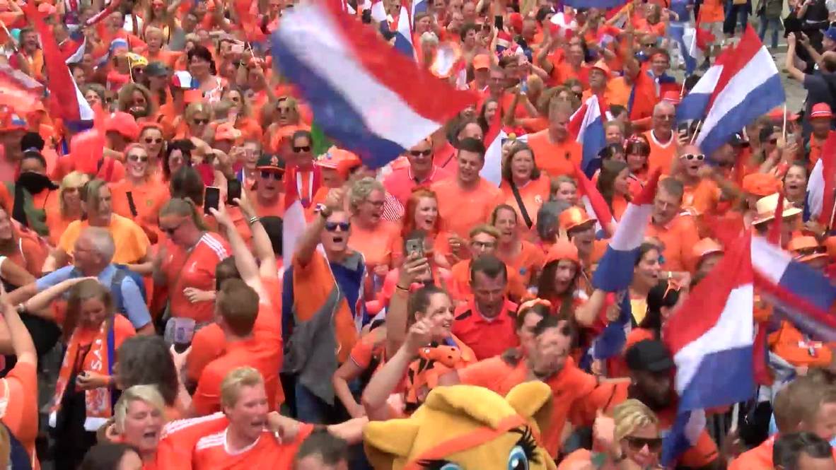 France: Orange tide floods Reims ahead of Dutch WC tie against Canada
