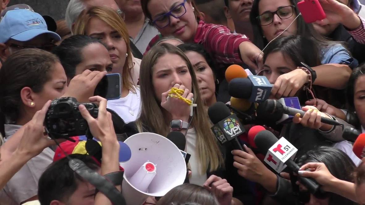 Venezuela: Demonstrators call on UN Human Rights chief Bachelet to help end crisis