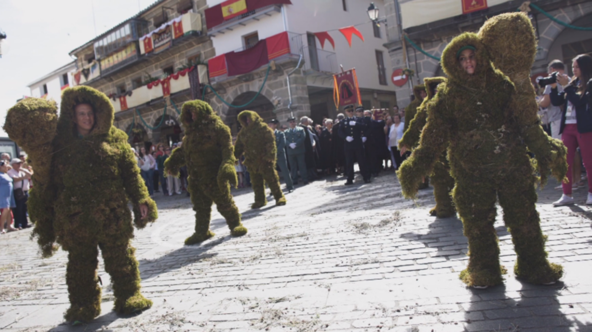 Los Hombres de Musgo recuerdan a los cristianos que recapturaron una fortaleza española