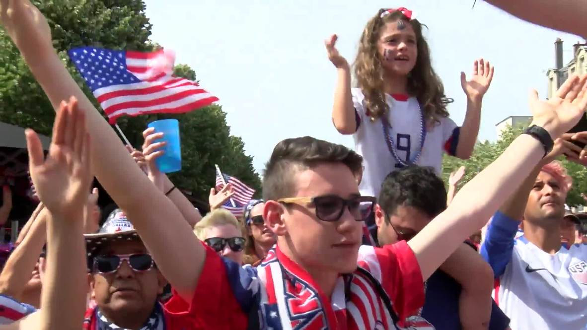 France: US fans swarm Reims ahead of WWC clash with Spain