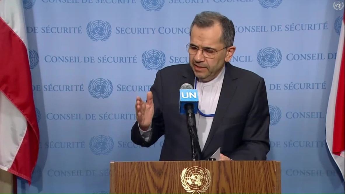UN: 'No way that Iran and the US can start a dialogue' under threat of sanctions - Iran's UN Amb.