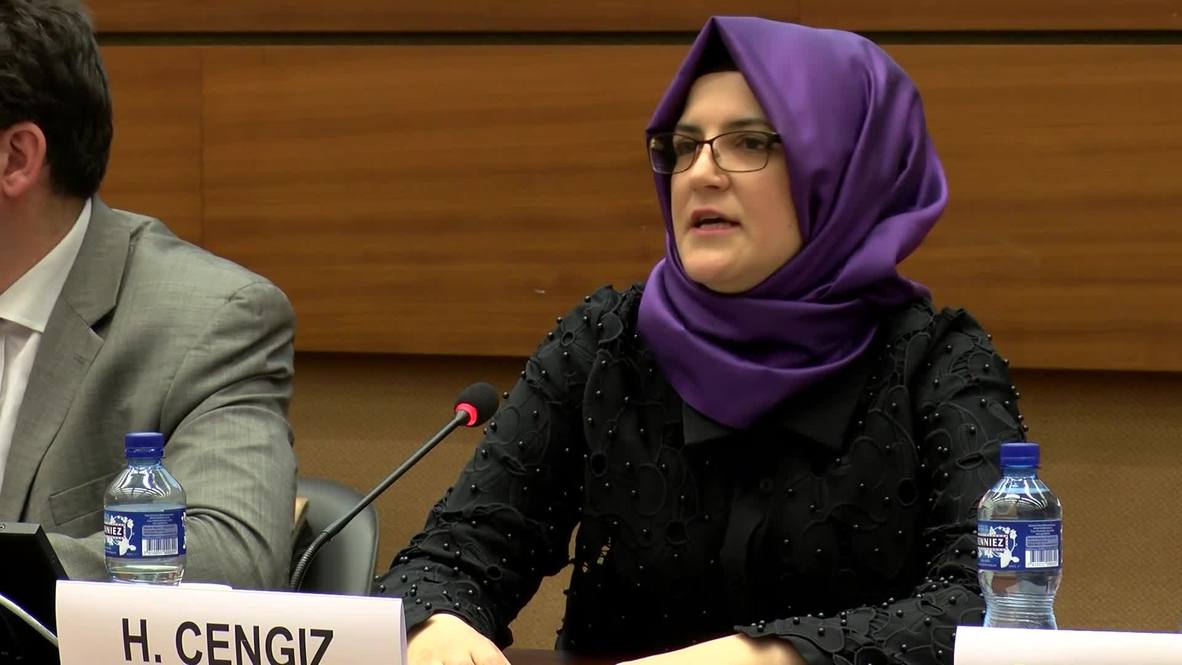 Switzerland: Khashoggi's fiancee calls for action following UN report