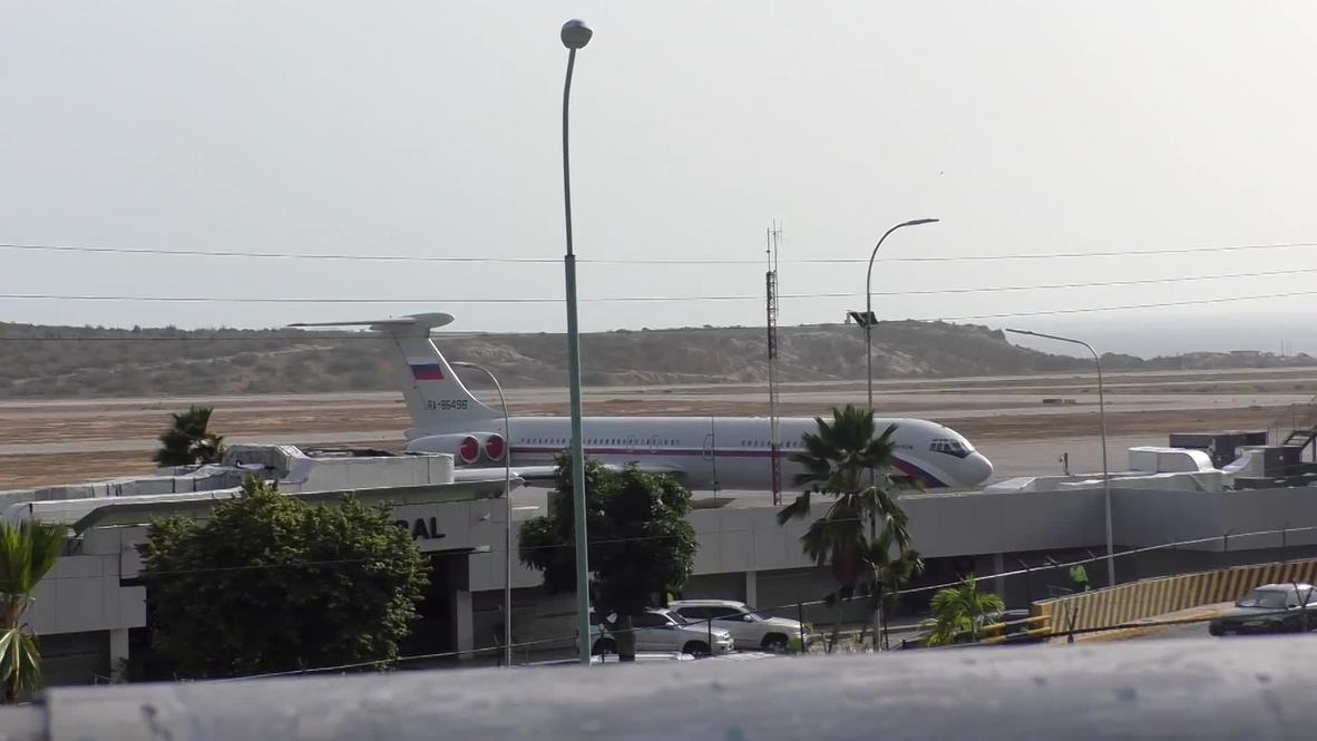 Venezuela: Russian military plane arrives for maintenance of equipment