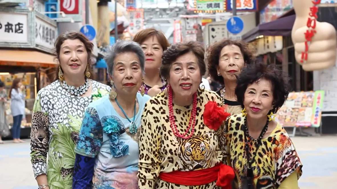 Granny Girl Group release rap video to welcome G20 in Osaka