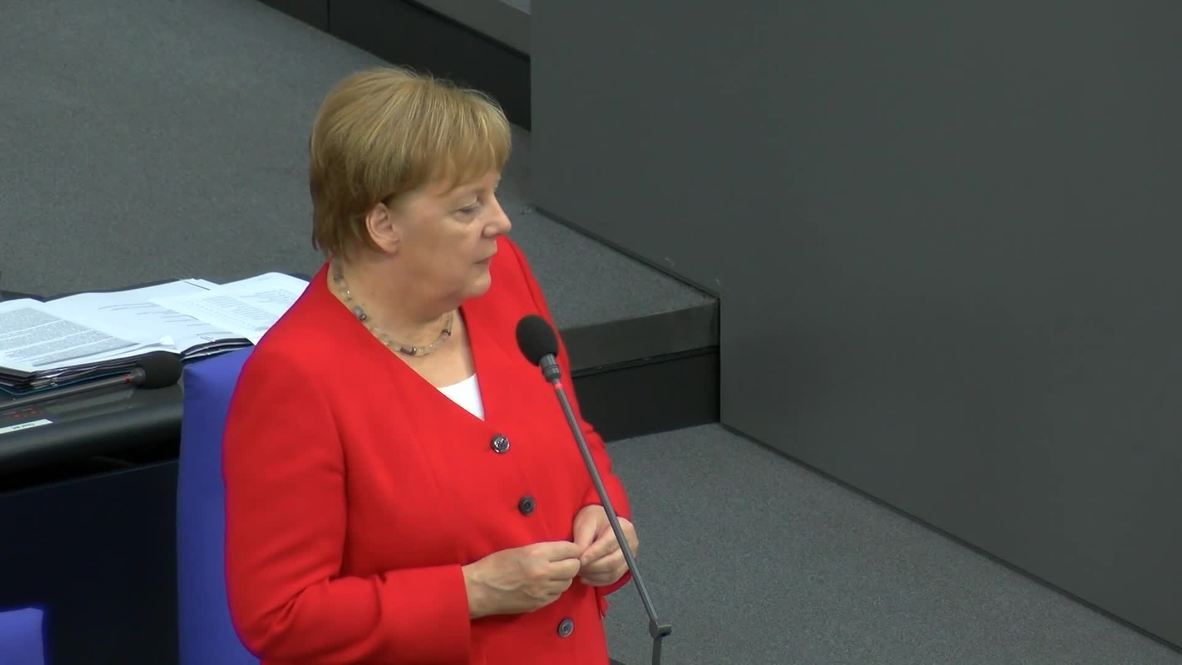 Germany: Merkel defends Russia sanctions during Bundestag questions