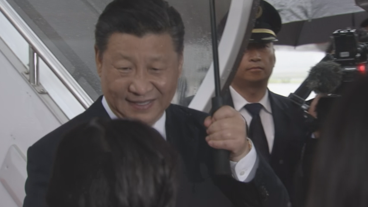 Japan: Xi lands in rainy Osaka ahead of G20 summit