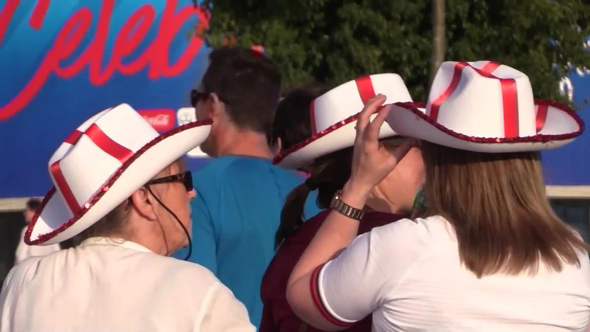 France: England fans flock to Le Havre to watch Lionesses reach semis