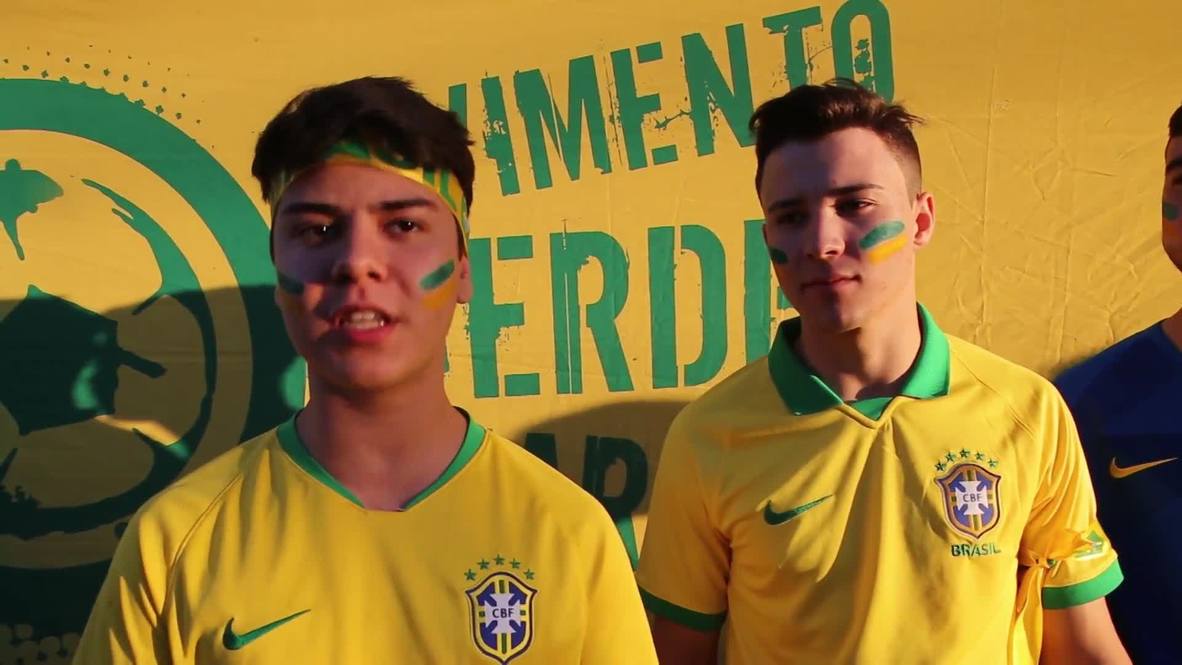 Brasil: Los anfitriones animados antes del enfrentamiento contra Paraguay en la Copa América