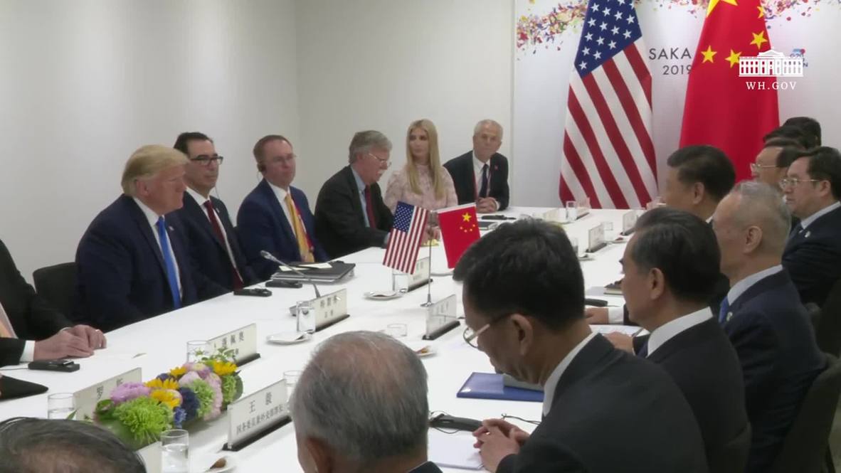 Japan: Trump praises 'excellent relationship' with Xi as talks kick off