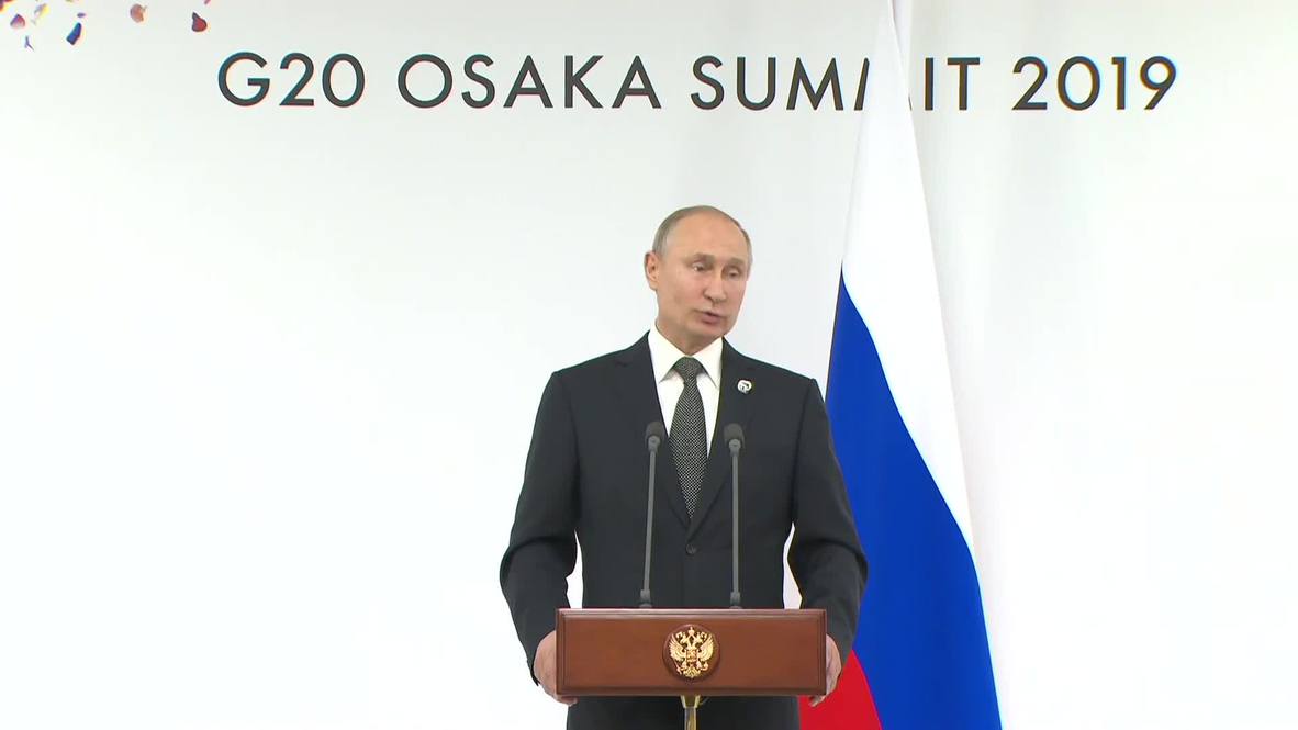 Japón: EE.UU. y Rusia tratarán el control de las armas nucleares - Putin tras la reunión con Trump