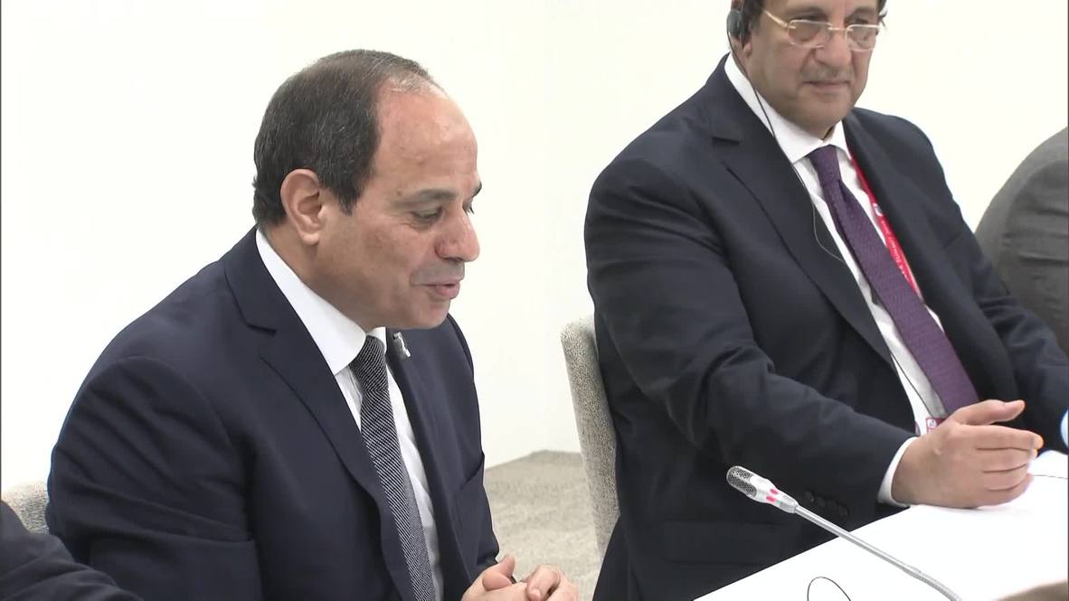 Japan: Putin, Egypt’s Sisi discuss Middle East at G20