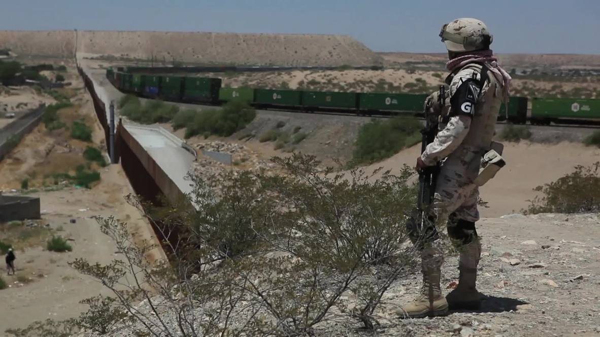 Mexico: National Guard acting as 'Trump's human wall' on US border