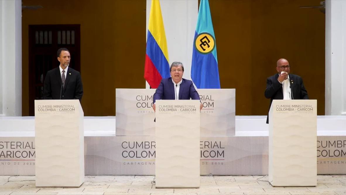 Colombia: Celebran en Cartagena la cumbre Colombia-Caricom, con cancilleres de 15 países