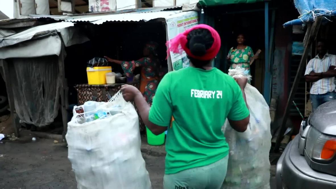 Nigerian school accepts plastic waste as tuition payment