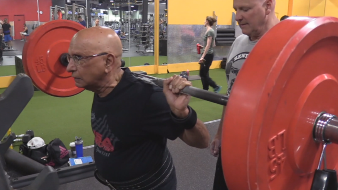 75 y/o powerlifter sets sights on World championship