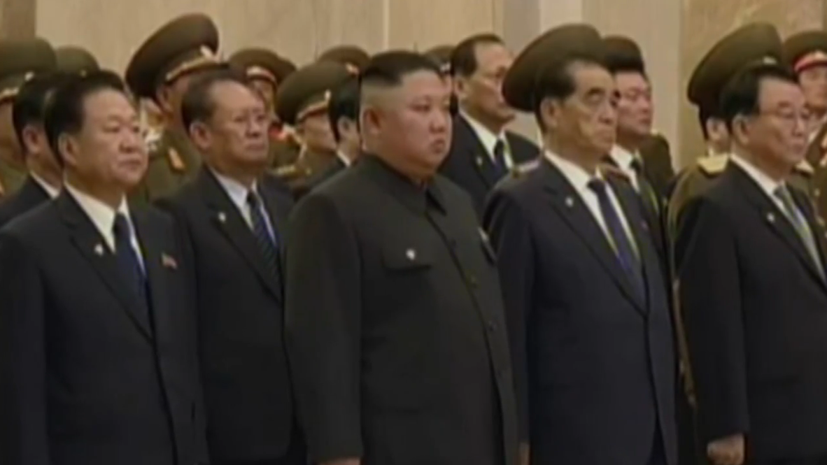 North Korea: Kim pays tribute to grandfather on 25th anniversary of death
