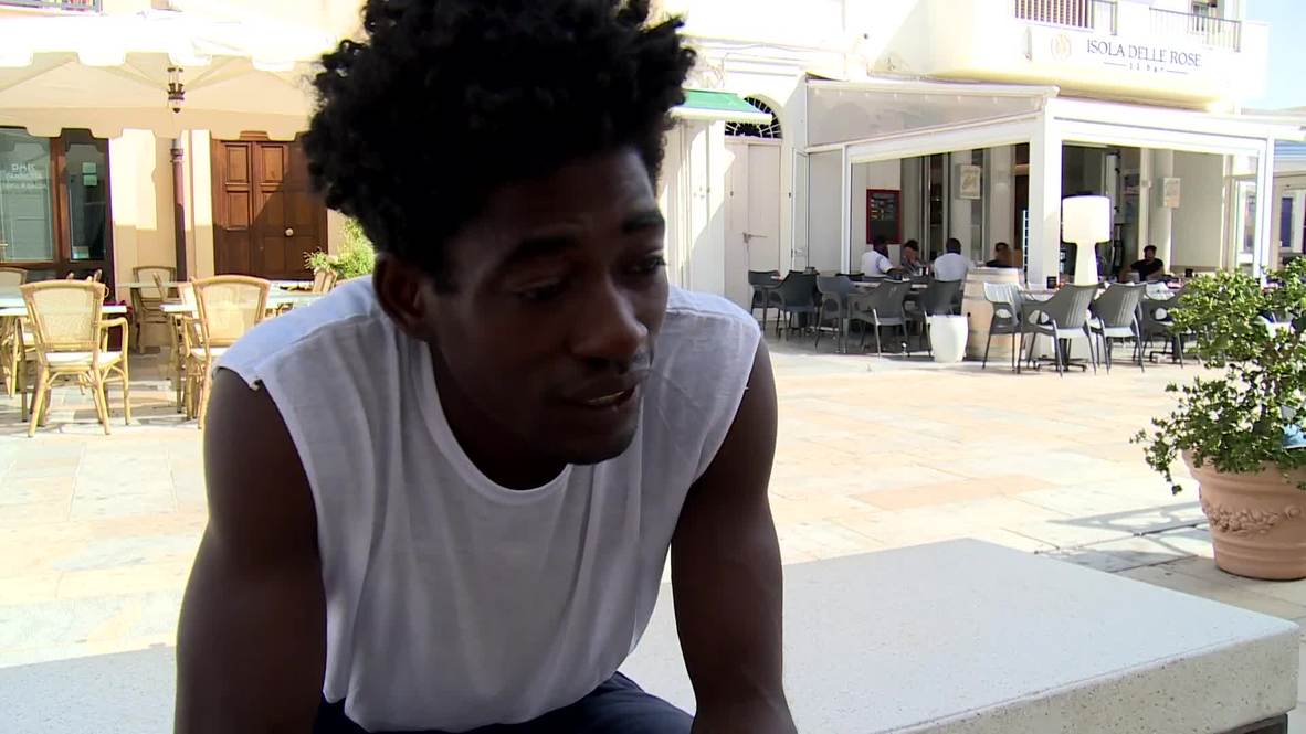 Italy: Migrants rescued at sea recall their journey to Lampedusa