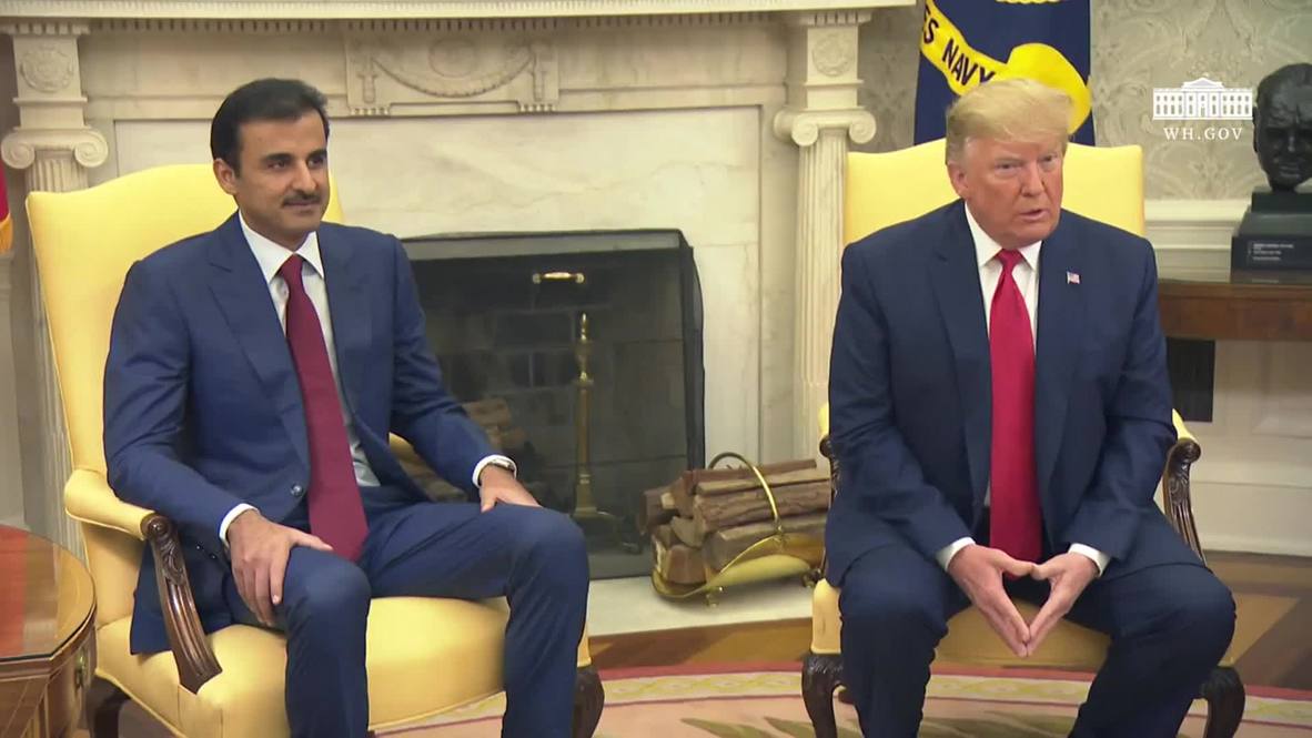 USA: Trump welcomes Emir of Qatar ahead of ‘large’ Boeing deal
